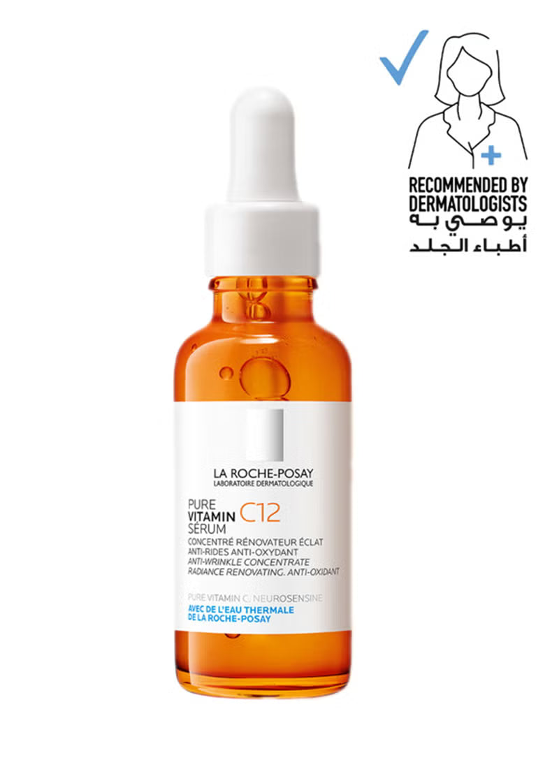 La Roche Posay  12% Pure Vitamin C Anti-Aging Face Serum 30ml