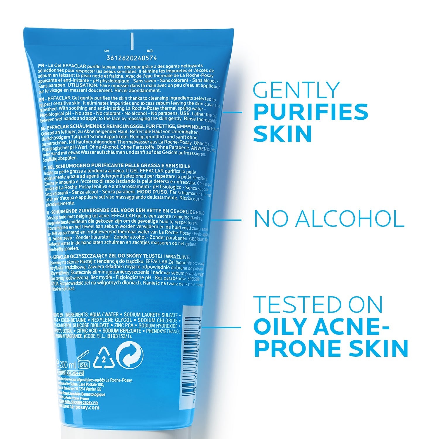 LRP Effaclar Purifying Foaming Gel _  Sensitive Skin