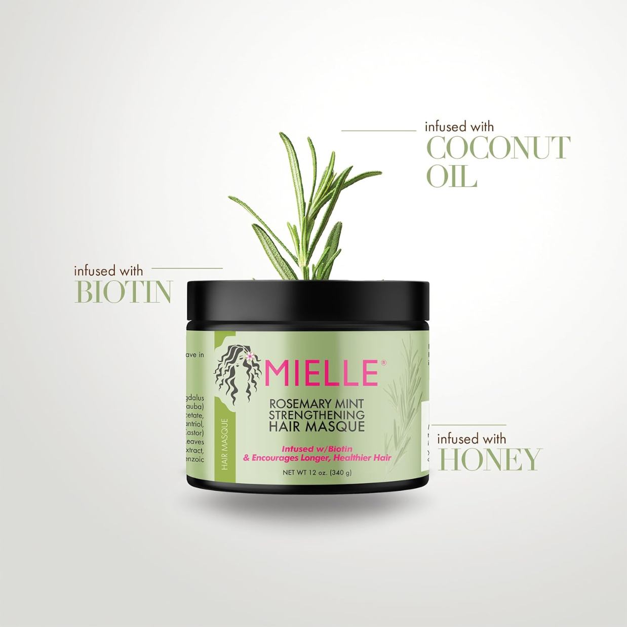 Mielle Organics Rosemary Mint Strengthening Hair Masque