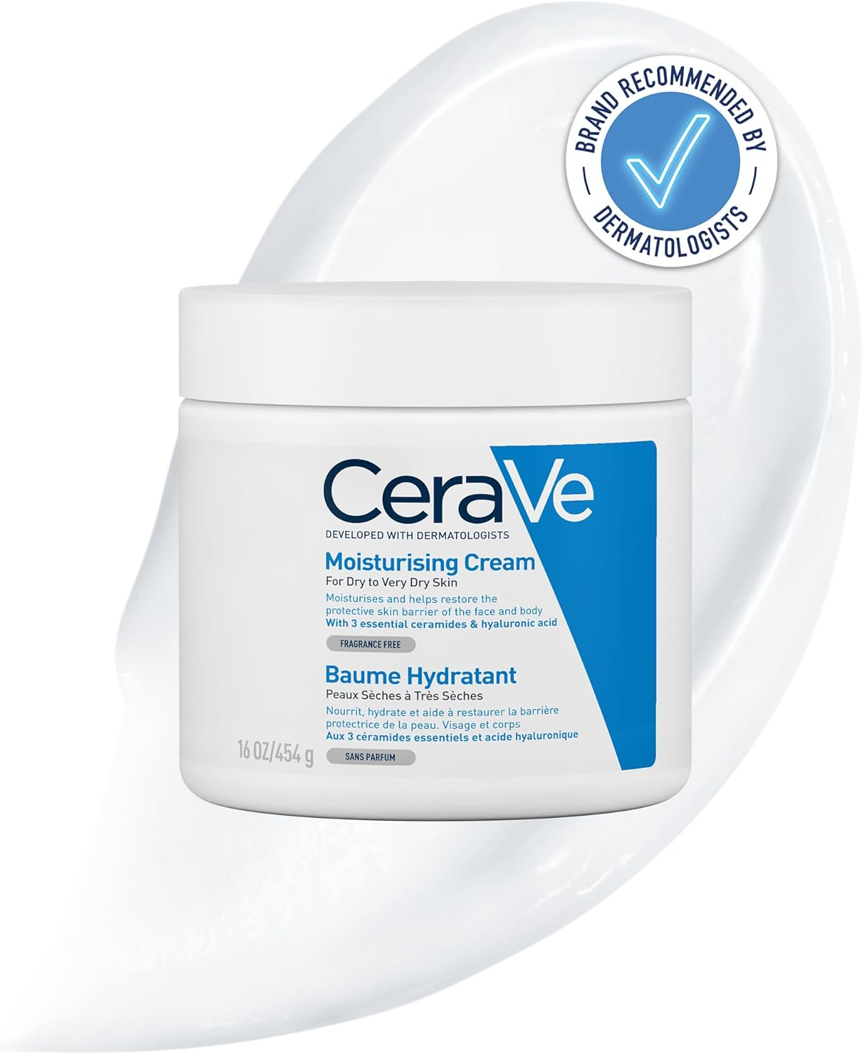 CeraVe Moisturising Cream For Dry to Very Dry Skin 340g