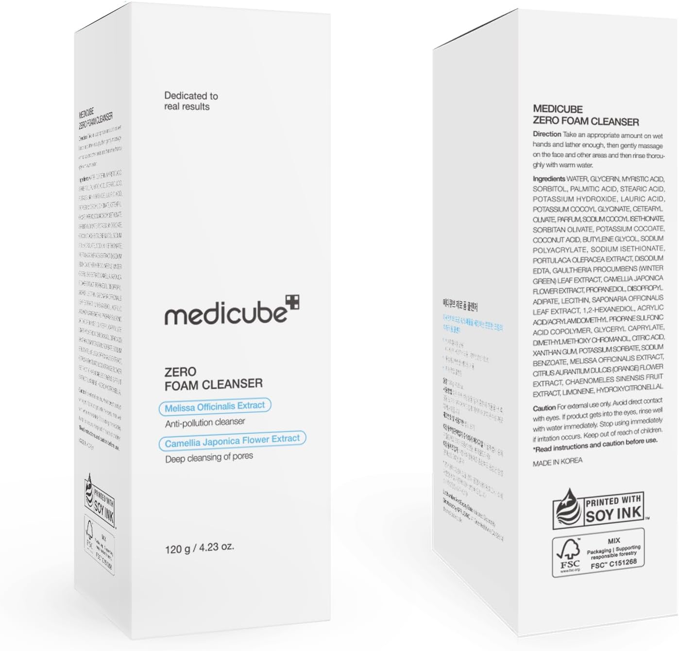 medicube Zero Foam Cleanser 120 g