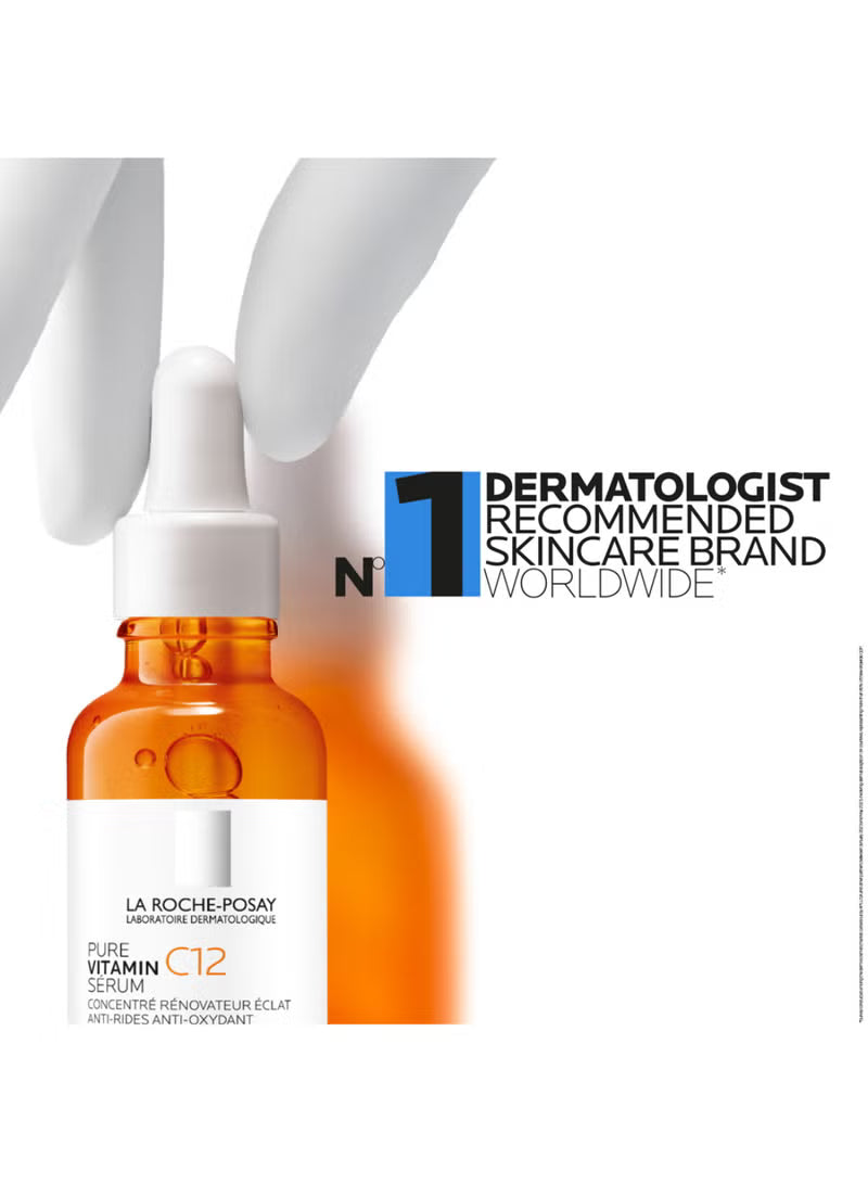 La Roche Posay  12% Pure Vitamin C Anti-Aging Face Serum 30ml