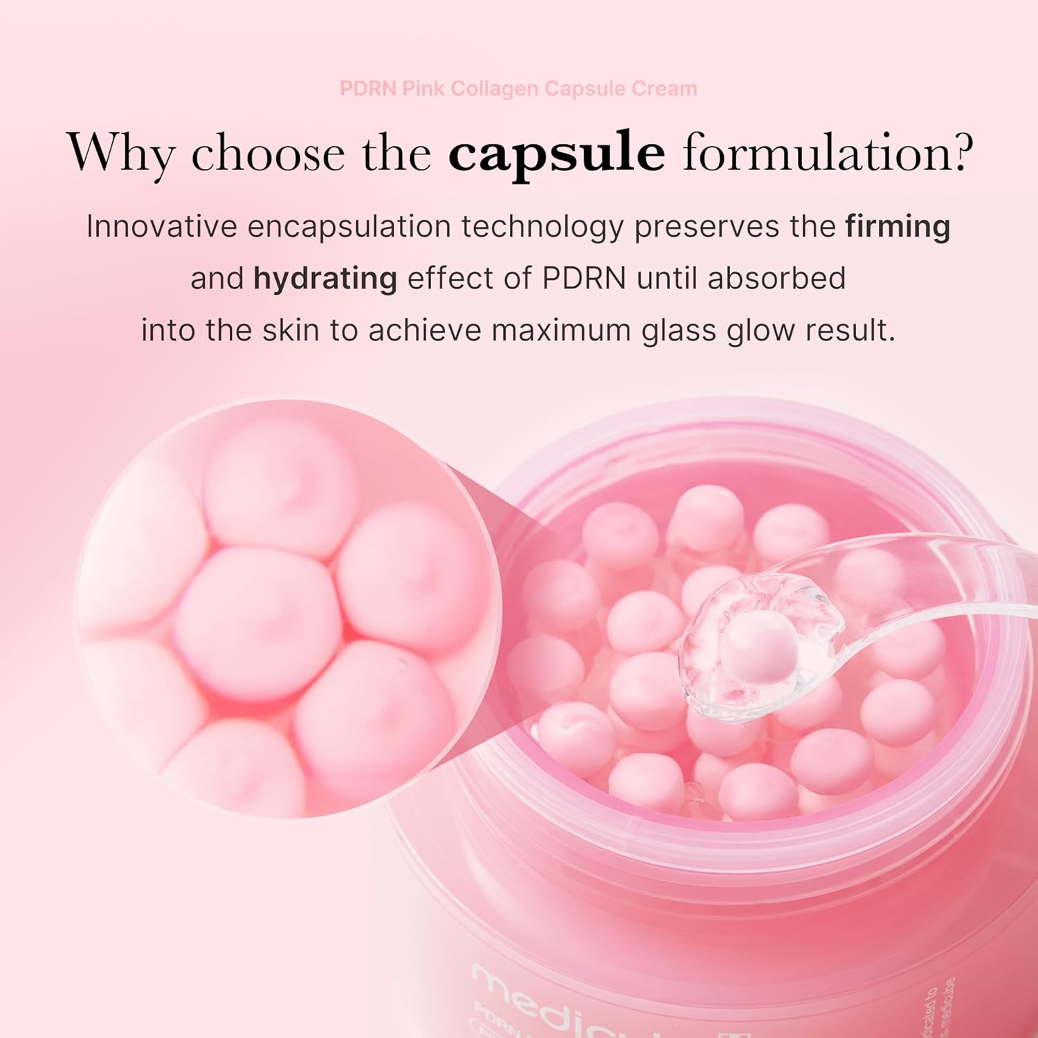 medicube PDRN Pink Collagen Capsule Cream 55 g