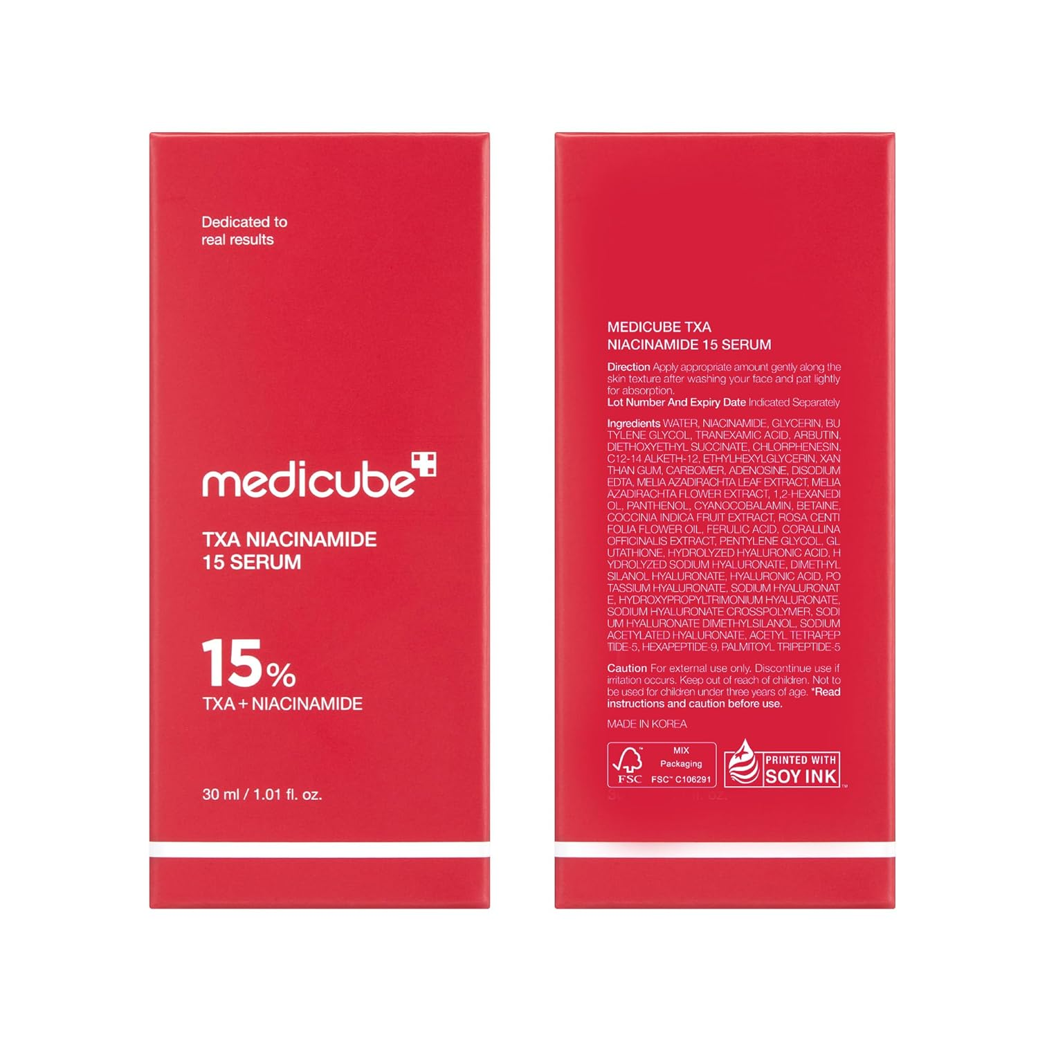 medicube TXA+Niacinamide 15% Serum 30mL