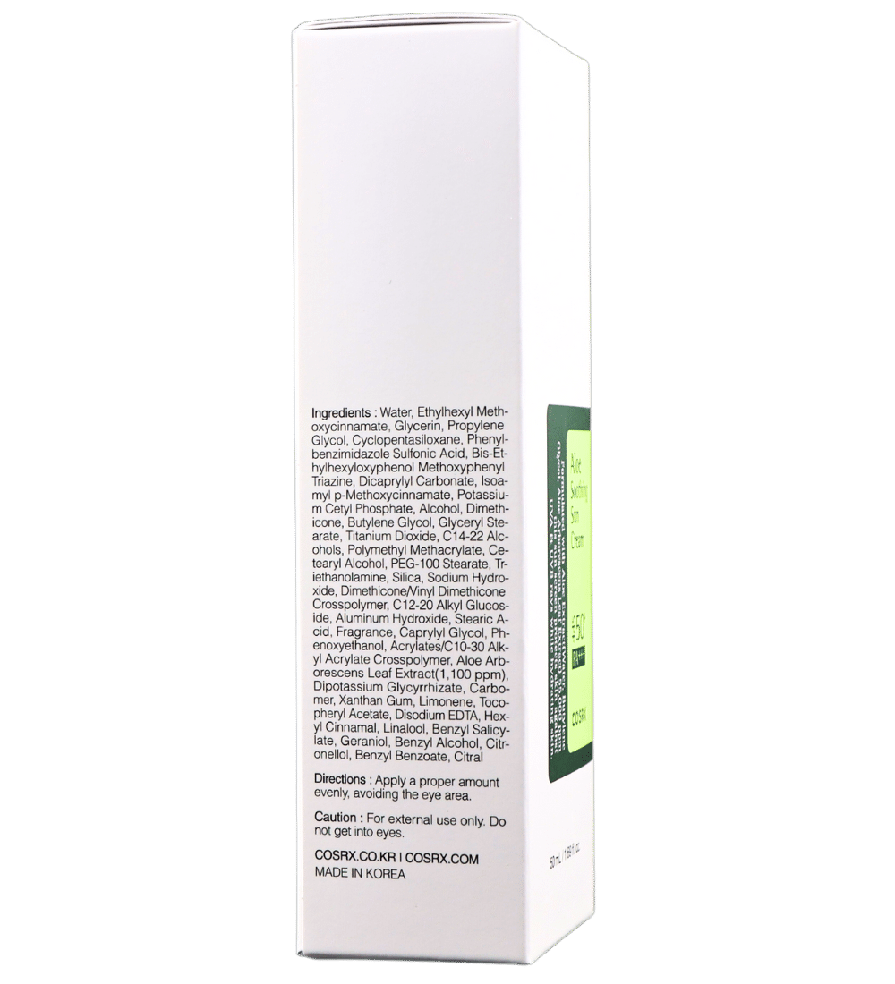 Aloe Soothing Sun Cream SPF50+ PA+++
