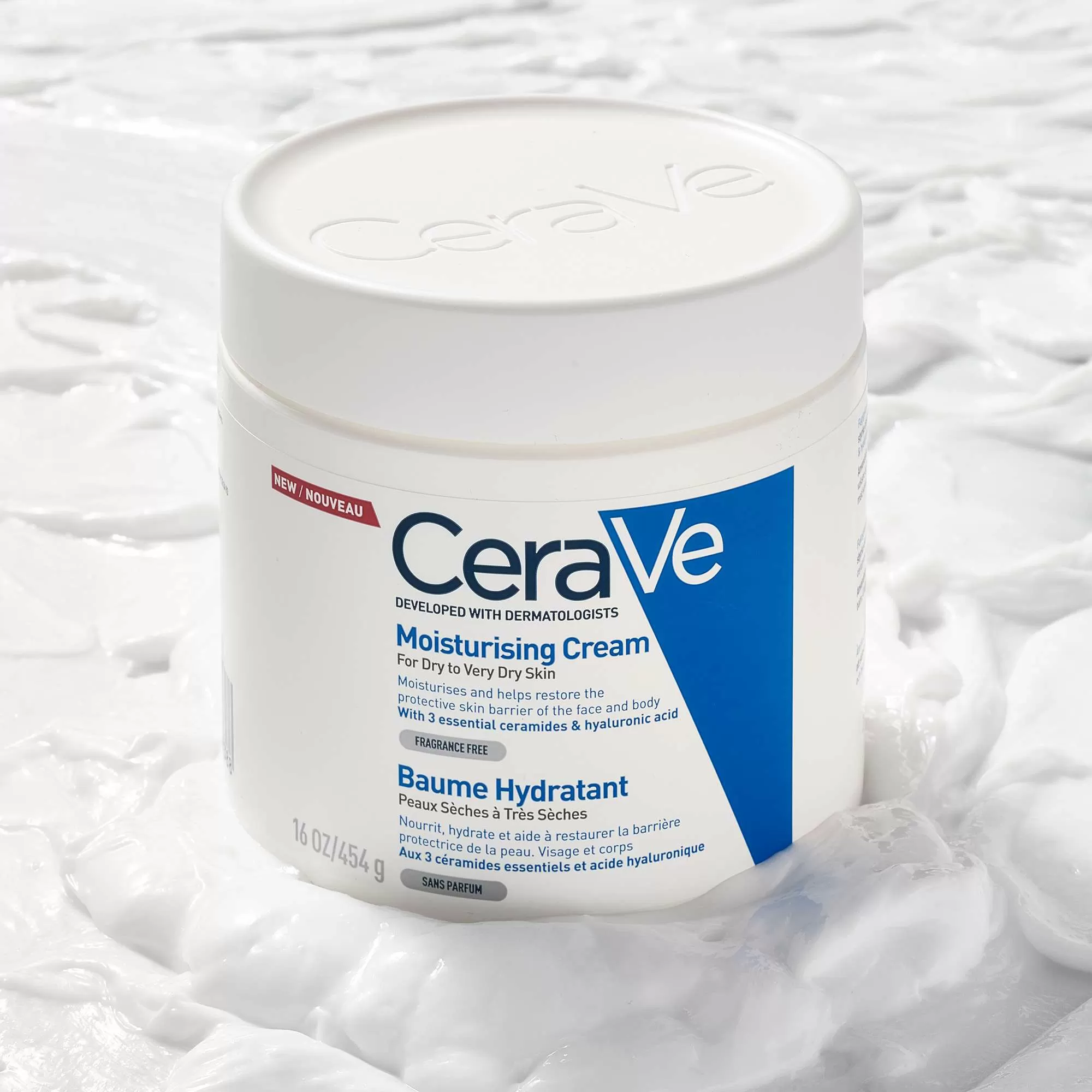CeraVe Moisturising Cream For Dry to Very Dry Skin 340g