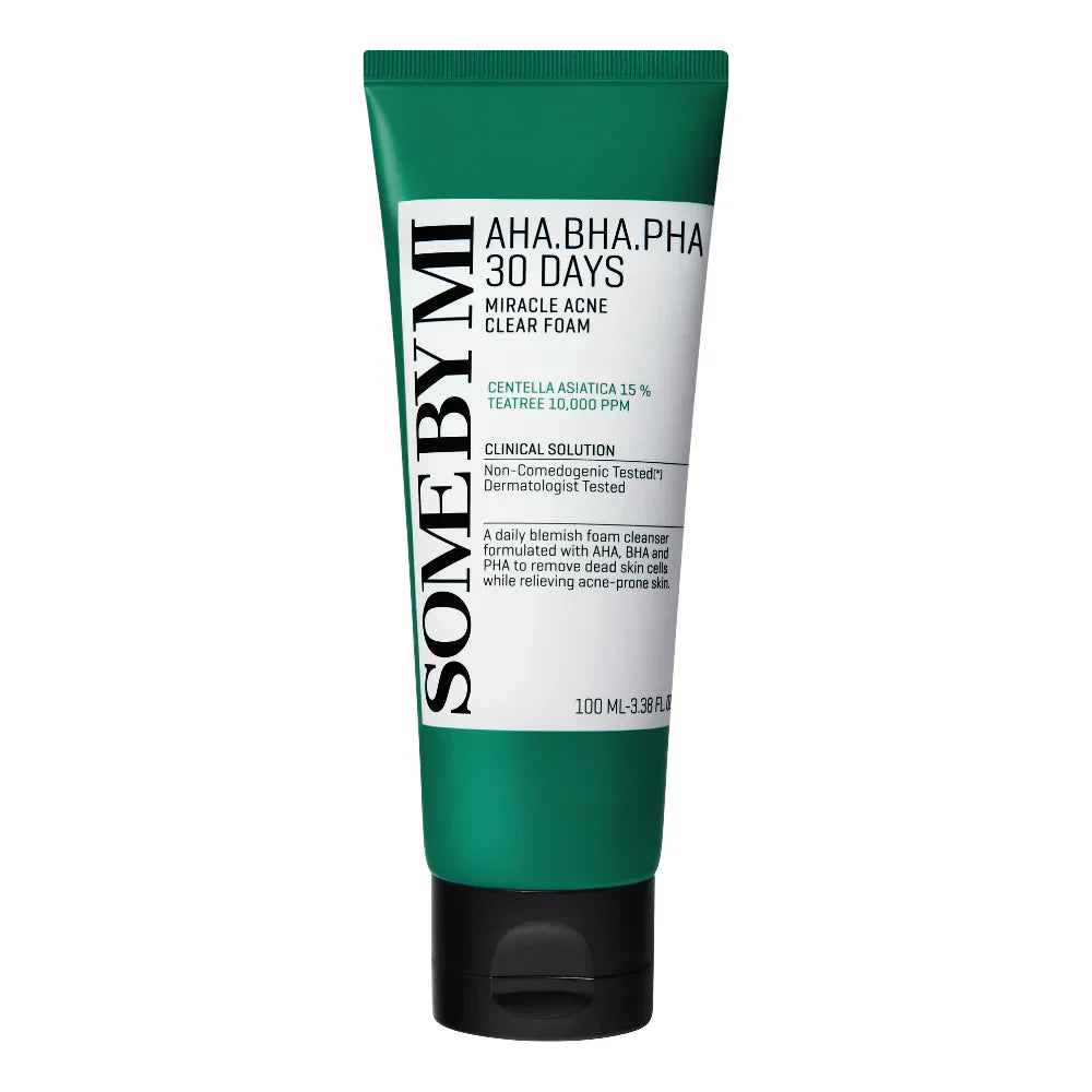 Some by Mi AHA,BHA,PHA 30 Days Miracle Acne Clear Foam 100ml