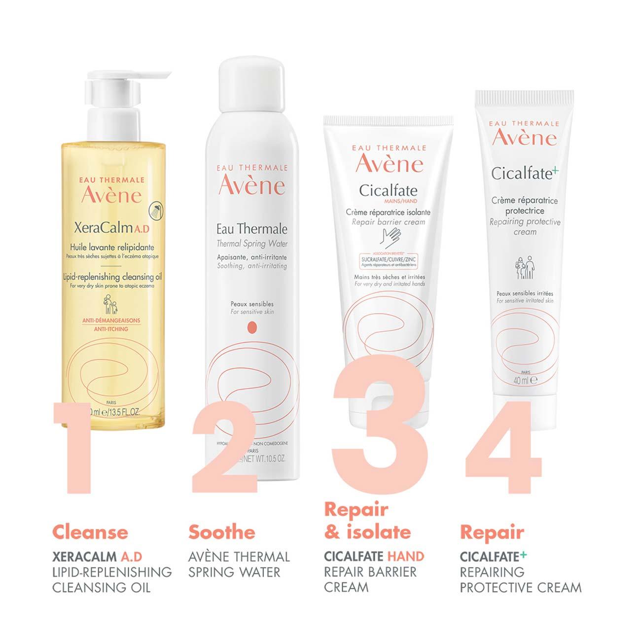Avene Cicalfate Hand Repair Barrier Cream - Very Dry and Irritated Hands