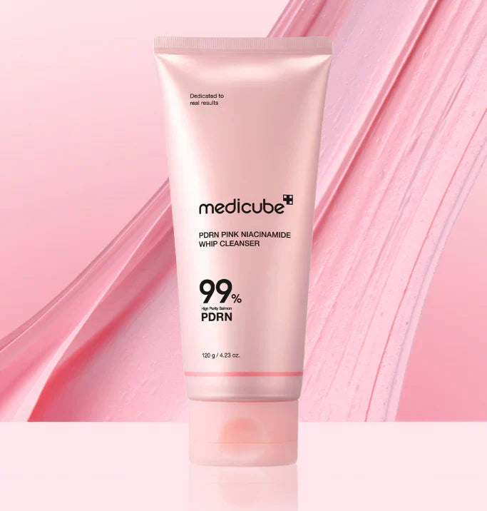 medicube PDRN Pink Niacinamide Whip Cleanser 120g