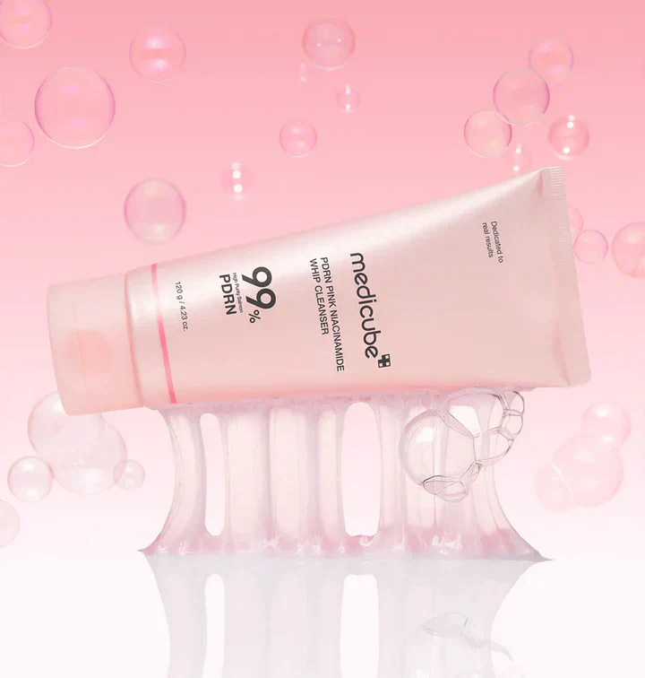 medicube PDRN Pink Niacinamide Whip Cleanser 120g