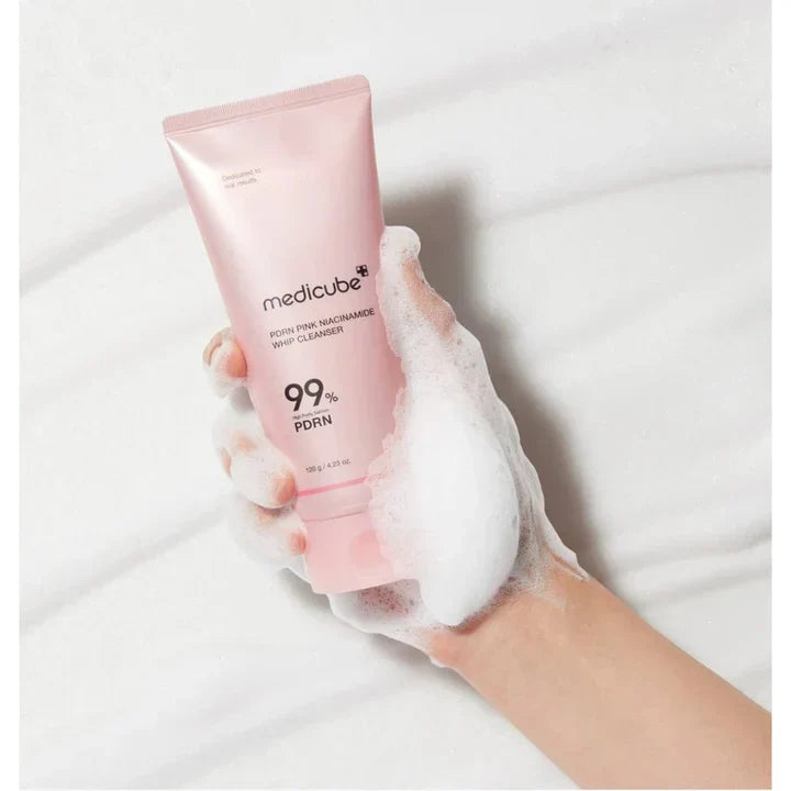 medicube PDRN Pink Niacinamide Whip Cleanser 120g